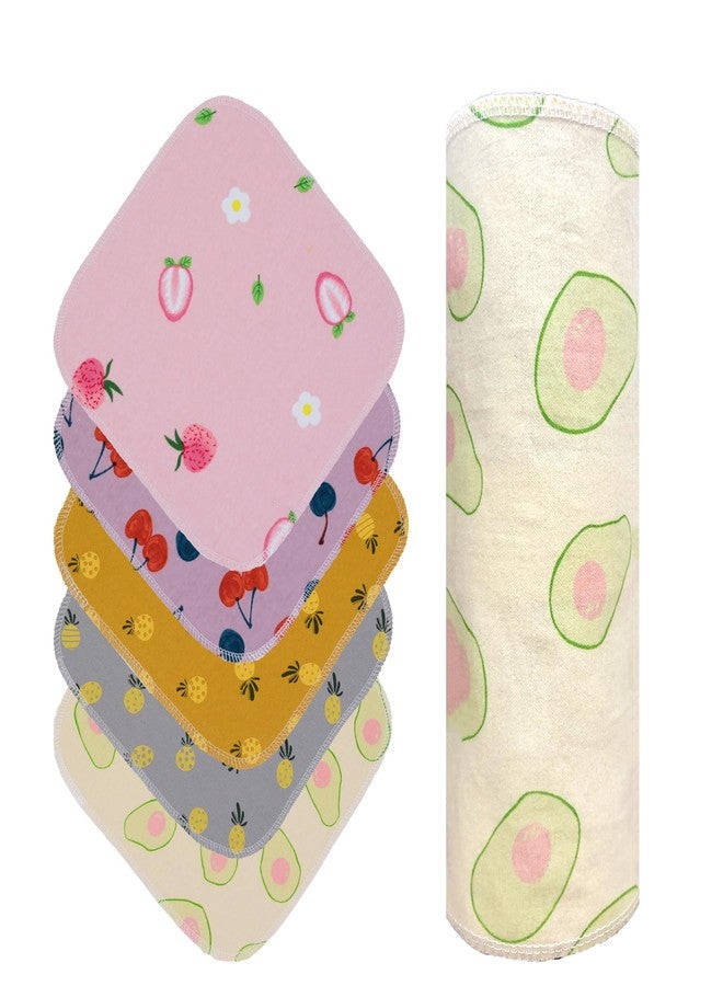 Simnice Reusable Paperless Paper Towels — Reusable Napkins Paperless Paper Towel, Washable Cotton Cloth Roll for Kitchen,25 Pack 10”x10”with Cardboard Roll - Image 1